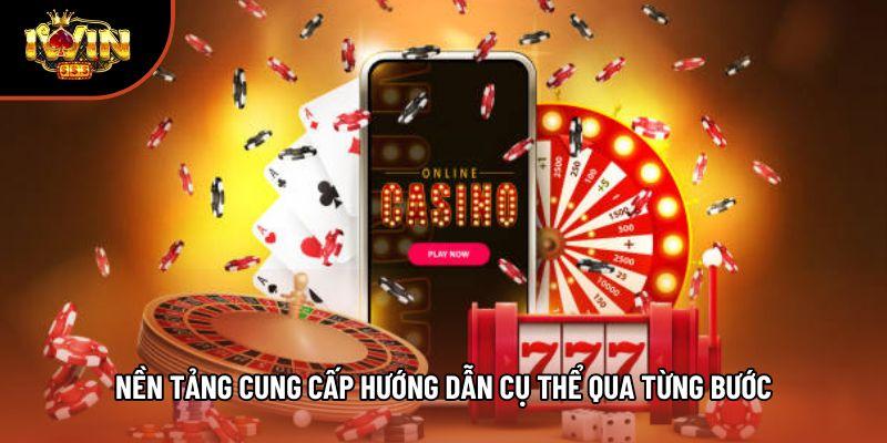 Nền tảng cung cấp hướng dẫn cụ thể qua từng bước Nền tảng cung cấp hướng dẫn cụ thể qua từng bước