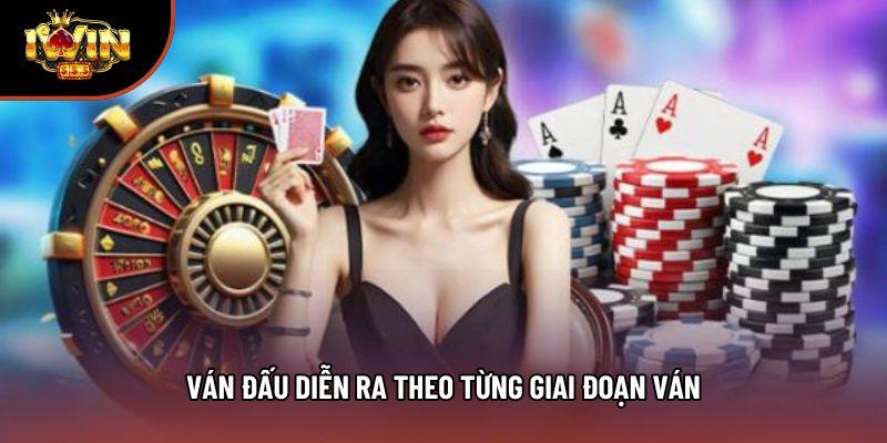 Ván đấu diễn ra theo từng giai đoạn ván Ván đấu diễn ra theo từng giai đoạn ván